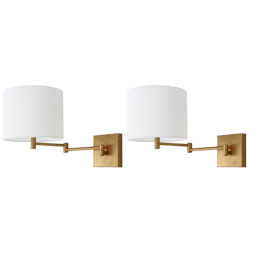LILLIAN GOLD 12-INCH H WALL SCONCE