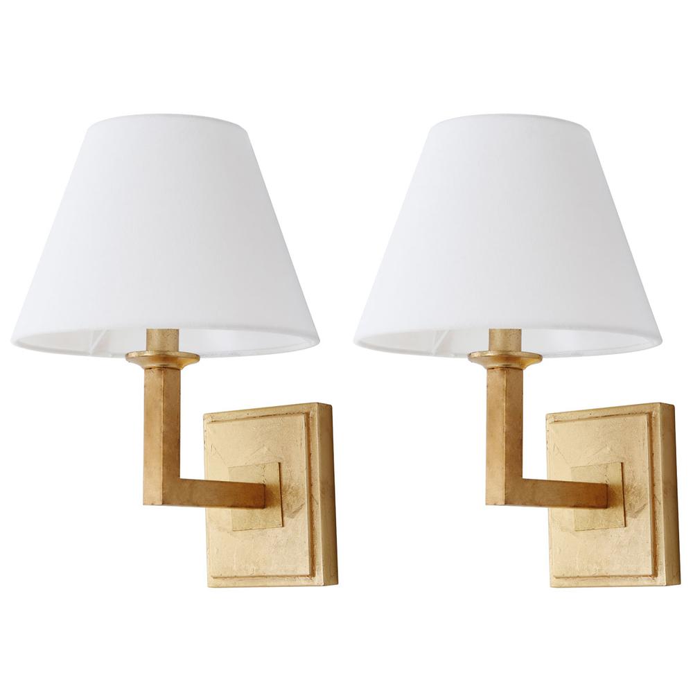 PAULINE GOLD 14.5-INCH H WALL SCONCE
