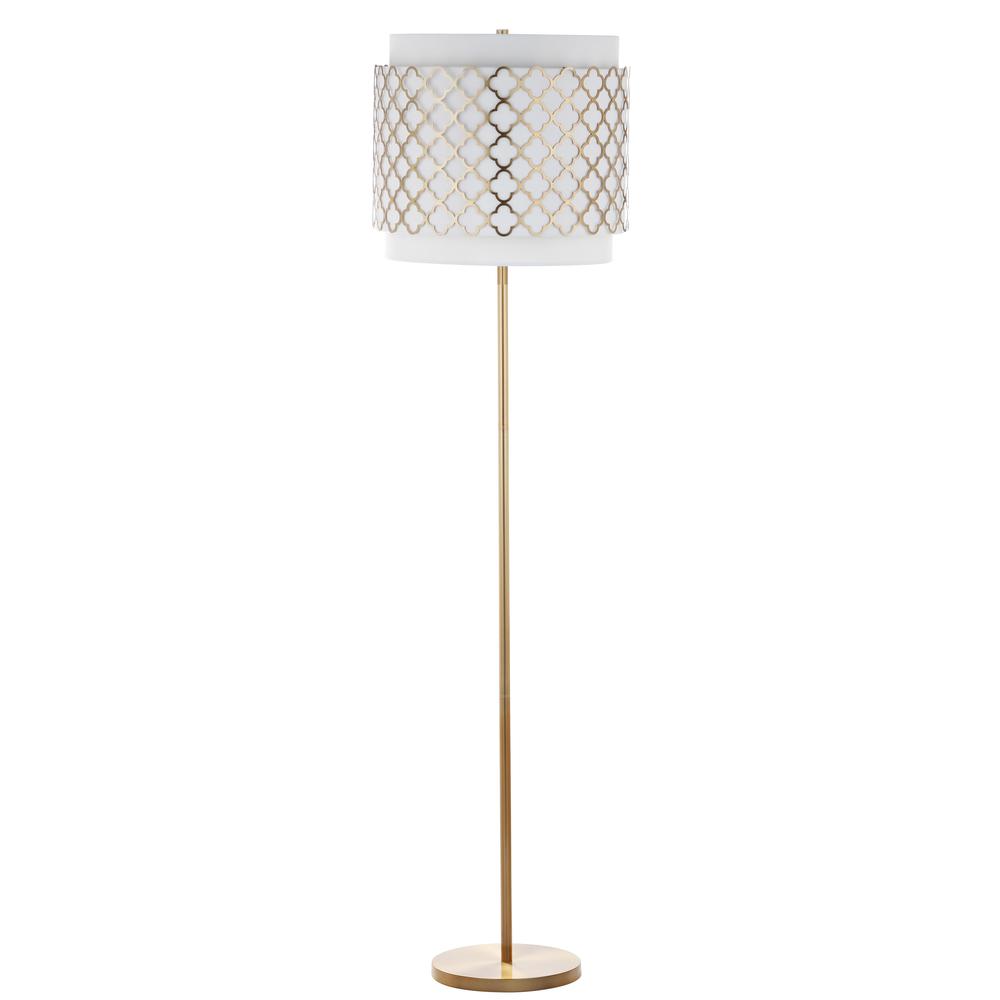 Priscilla 61.5-Inch H Floor Lamp, Gold