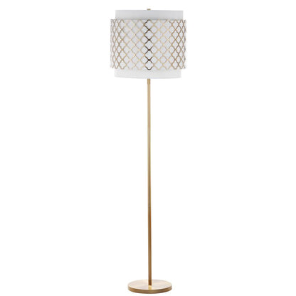 Priscilla 61.5-Inch H Floor Lamp, Gold