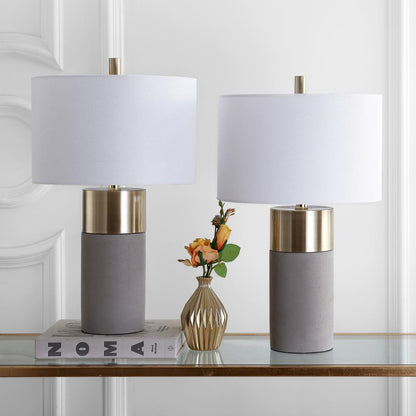 Oliver Table Lamp, Grey (Set of 2)