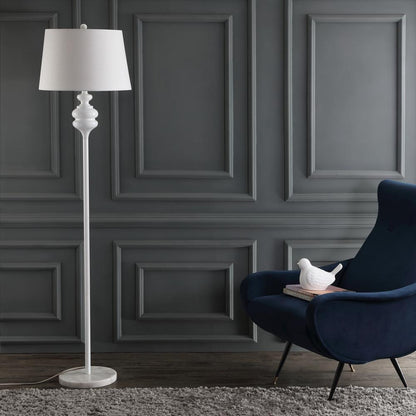 Torc 67.5-Inch H Floor Lamp, White