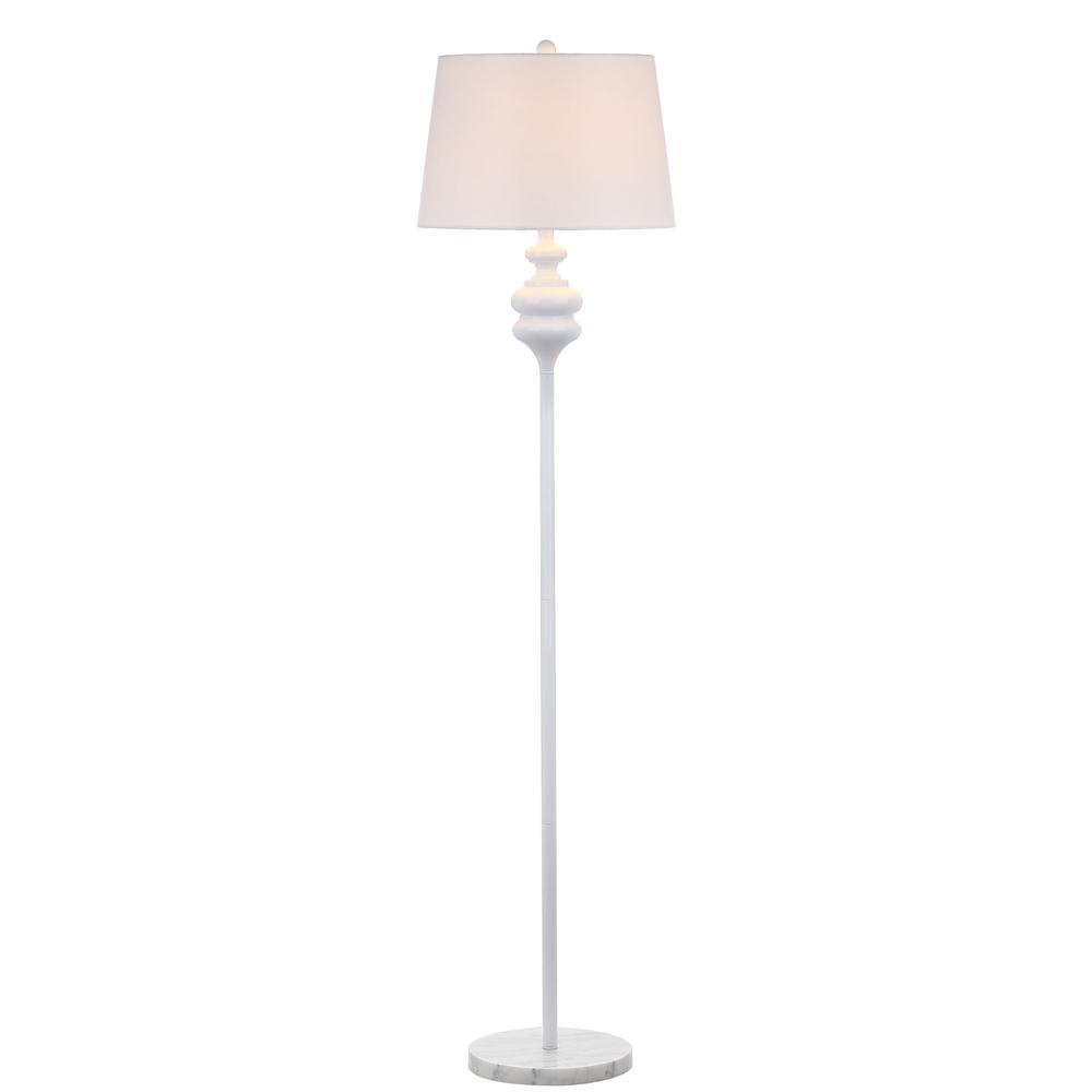 Torc 67.5-Inch H Floor Lamp, White
