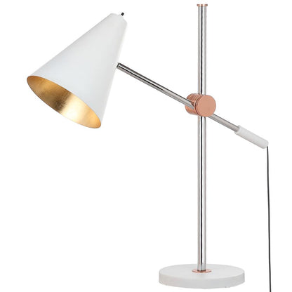 Alexus 28-Inch H Table Lamp, White