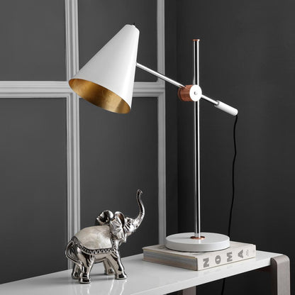 Alexus 28-Inch H Table Lamp, White