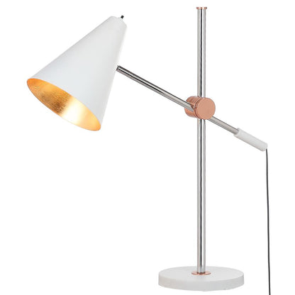 Alexus 28-Inch H Table Lamp, White