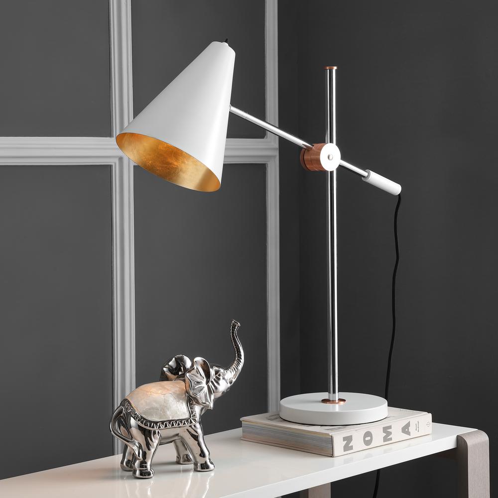 Alexus 28-Inch H Table Lamp, White