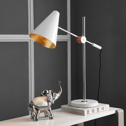 Alexus 28-Inch H Table Lamp, White