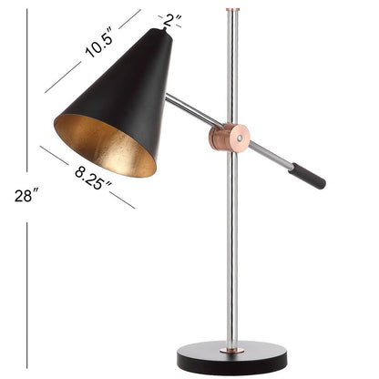 Alexus 28-Inch H Table Lamp, Black