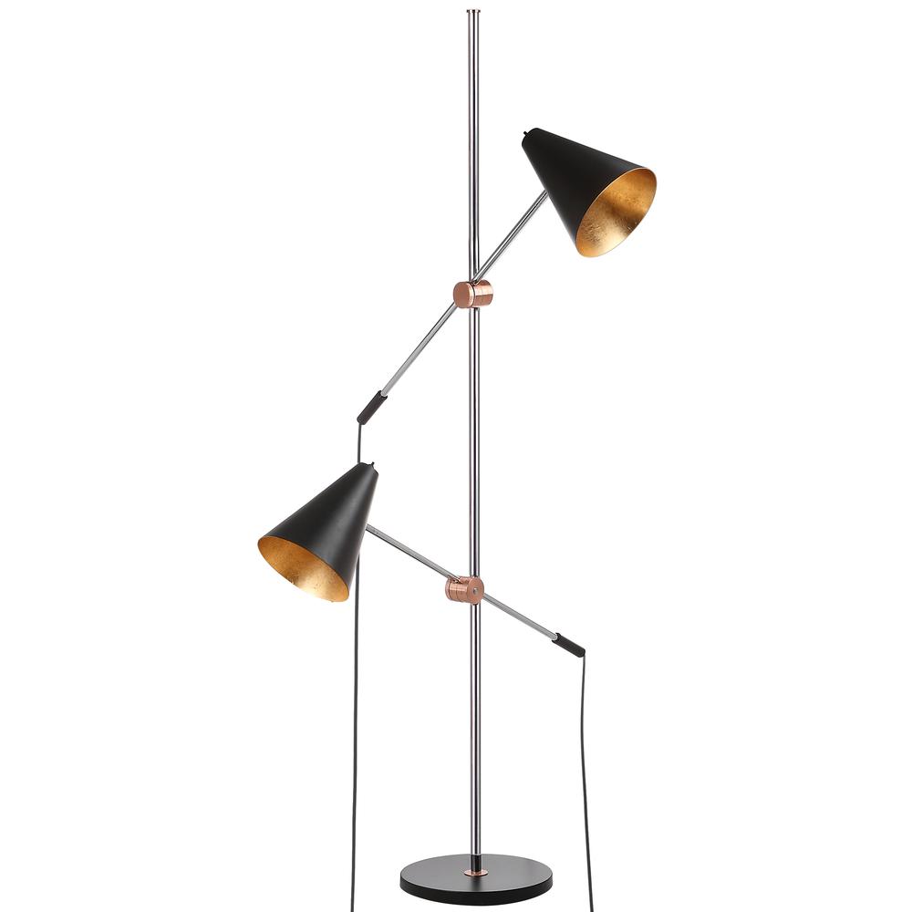 Reed 71-Inch H Floor Lamp, Black