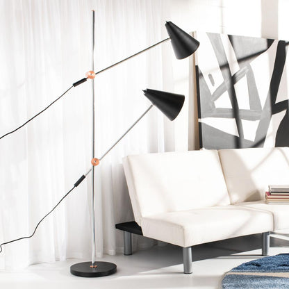Reed 71-Inch H Floor Lamp, Black