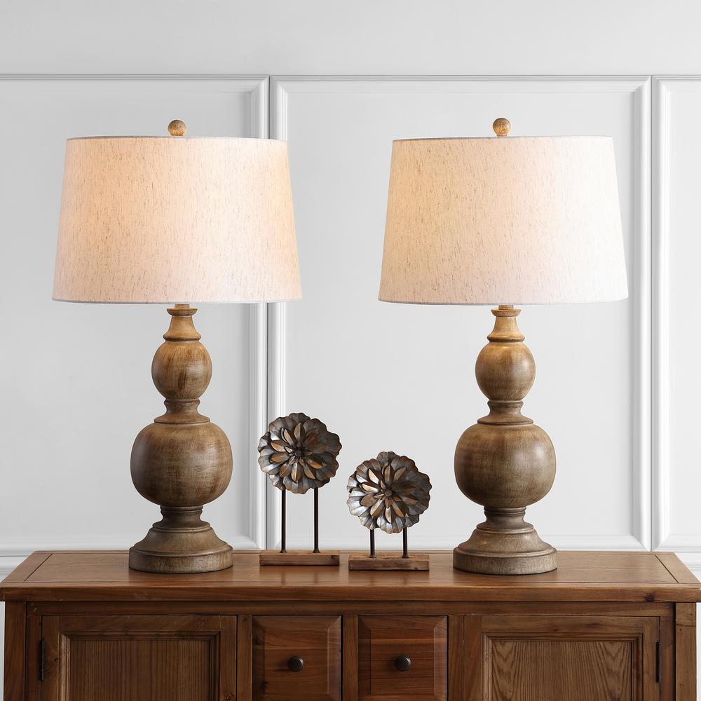 Araceli 31.5-Inch H Table Lamp, Brown