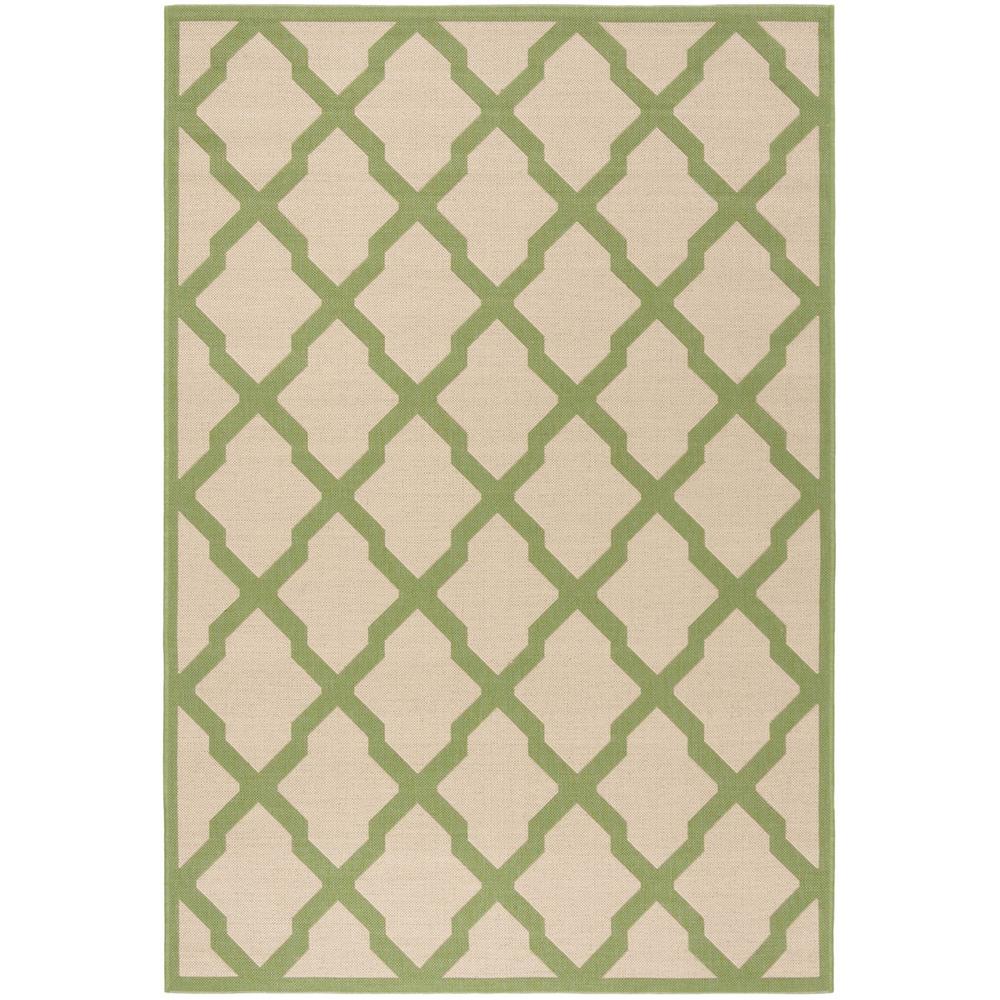 LINDEN 100, CREAM / OLIVE, 5'-1" X 7'-6", Area Rug, LND122V-5