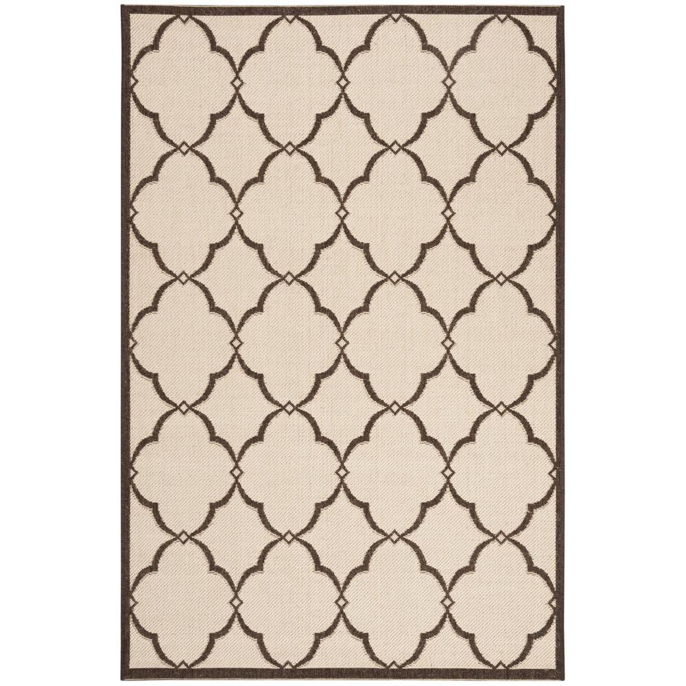 LINDEN 100, NATURAL / BROWN, 4' X 6', Area Rug, LND125B-4