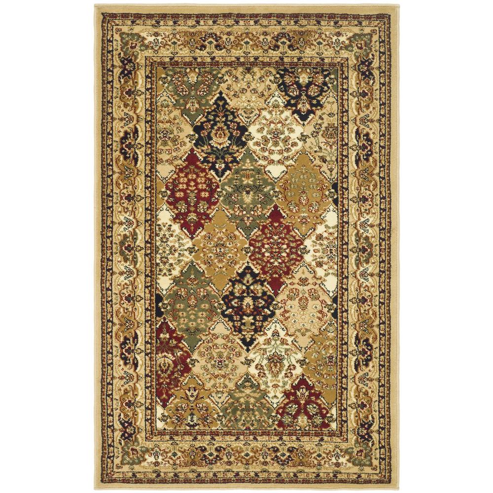 LYNDHURST, MULTI / BEIGE, 2'-3" X 4', Area Rug