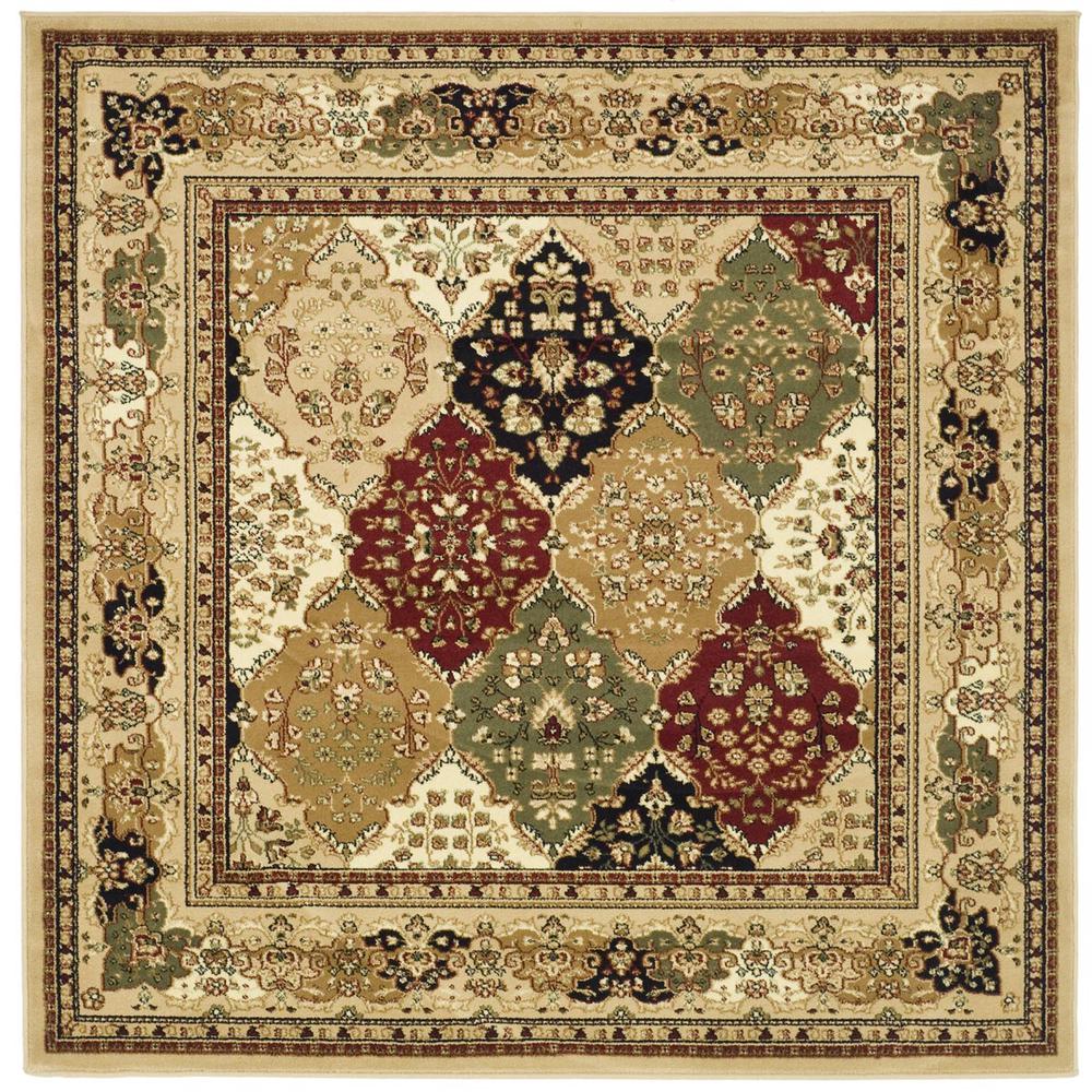 LYNDHURST, MULTI / BEIGE, 10' X 10' Square, Area Rug