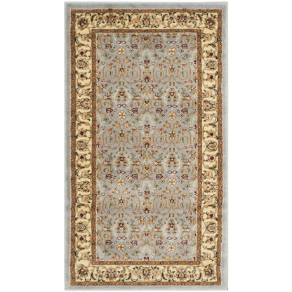 LYNDHURST, LIGHT BLUE / IVORY, 2'-3" X 4', Area Rug