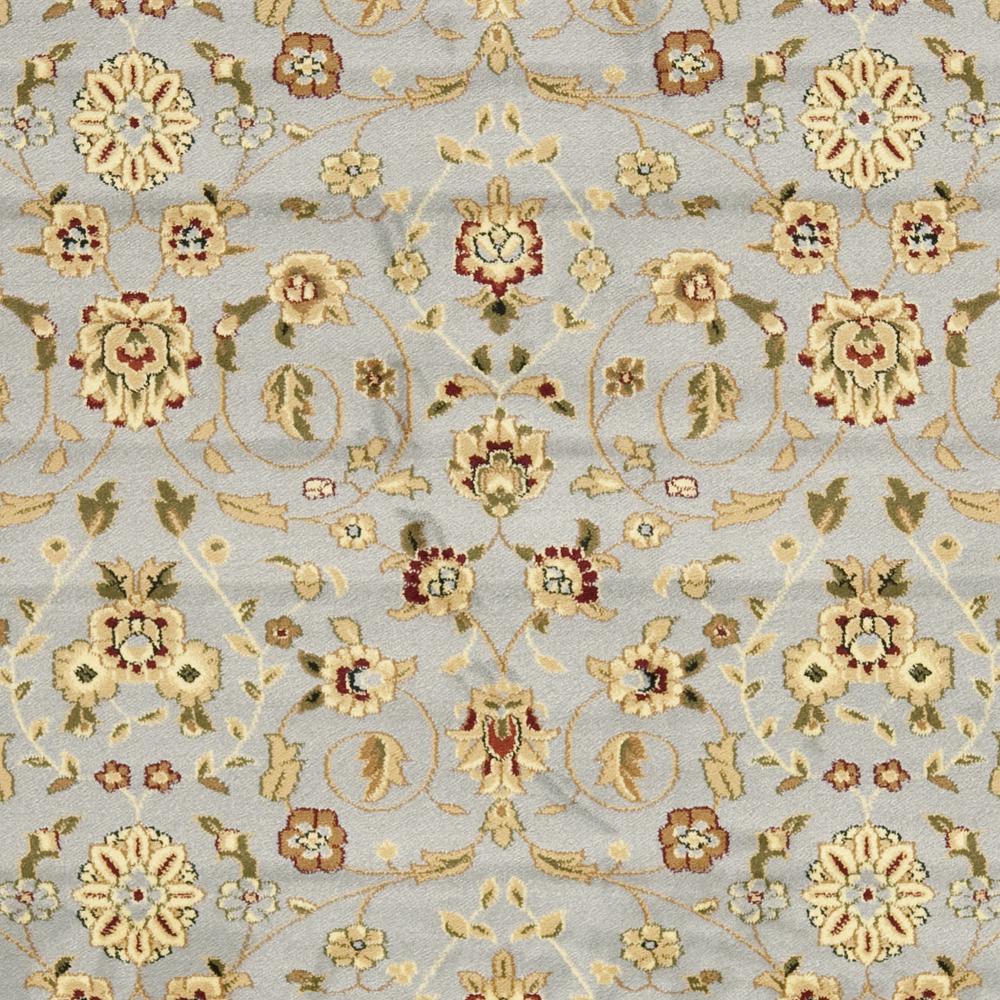 LYNDHURST, LIGHT BLUE / IVORY, 8' X 11', Area Rug