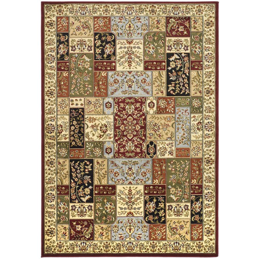 LYNDHURST, MULTI / IVORY, 10' X 14', Area Rug