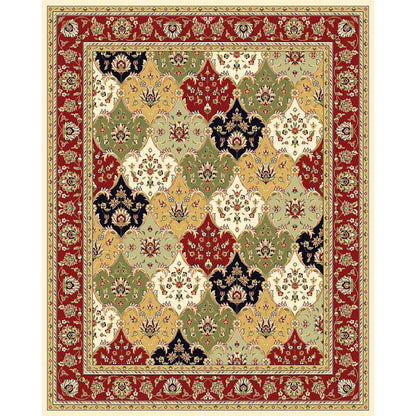 LYNDHURST, MULTI / RED, 2'-3" X 8', Area Rug, LNH320A-28