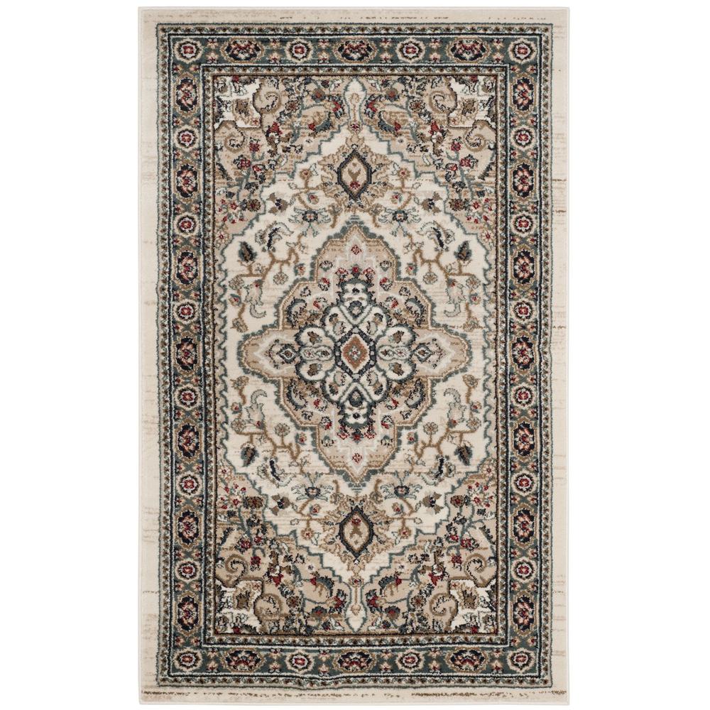 LYNDHURST, CREAM / BEIGE, 3'-3" X 5'-3", Area Rug