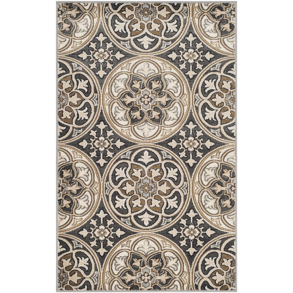 LYNDHURST, LIGHT GREY / BEIGE, 3'-3" X 5'-3", Area Rug