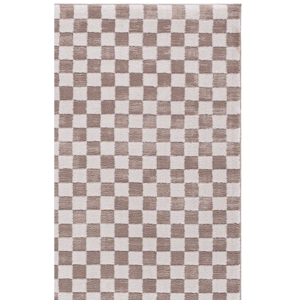 Safavieh Lunara Checkerboard Rug - Light Beige / Ivory - 2'-2" x 8'-0"