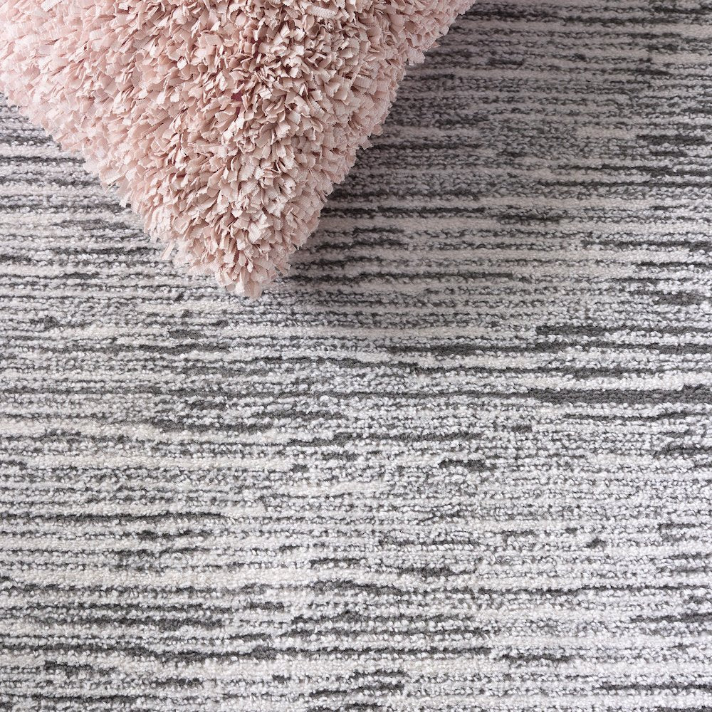 Safavieh Lunara Striated Line Rug - Grey / Ivory - 5'-3" x 7'-6"