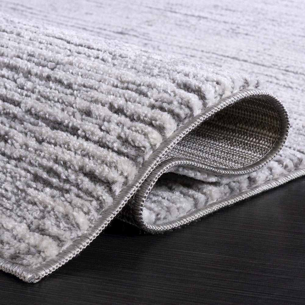 Safavieh Lunara Striated Line Rug - Grey / Ivory - 5'-3" x 7'-6"