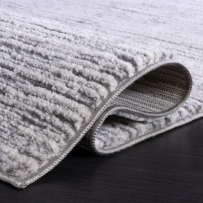 Safavieh Lunara Striated Line Rug - Grey / Ivory - 5'-3" x 7'-6"