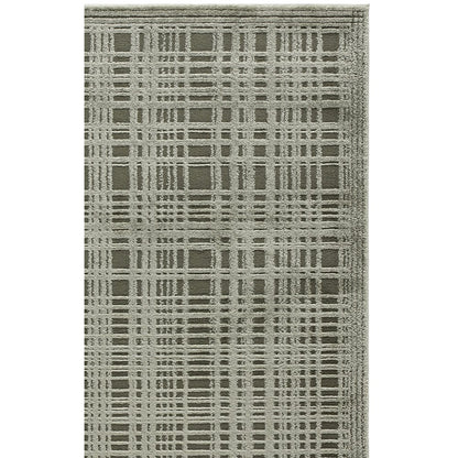 Safavieh Lunara Plaid Bordered Rug - Green / Ivory - 2'-2" x 8'-0"