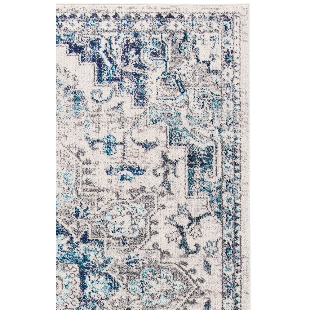 Madison Medallion Rug - Ivory / Grey - 8'-0" x 10'-0"
