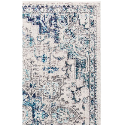 Madison Medallion Rug - Ivory / Grey - 8'-0" x 10'-0"