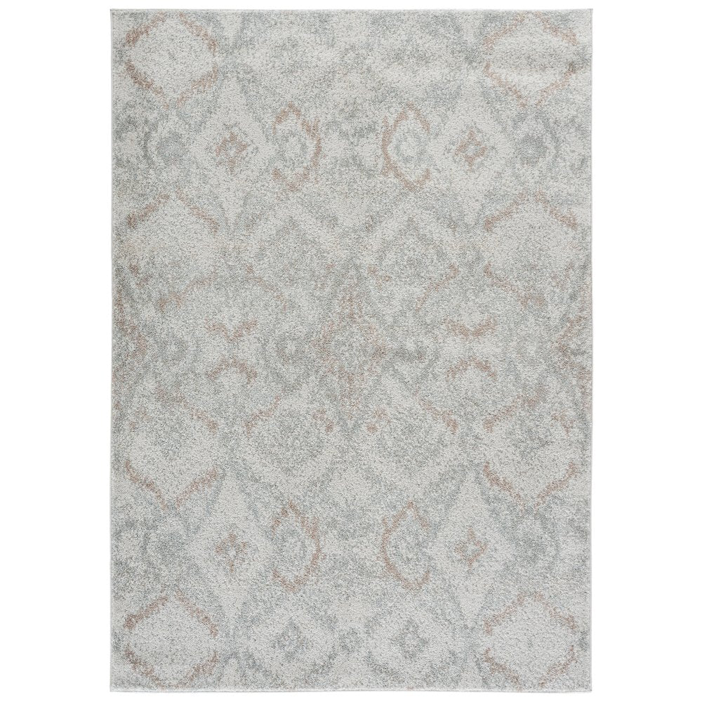 Madison Ikat Diamond Rug - Grey - 5'-3" x 7'-6"
