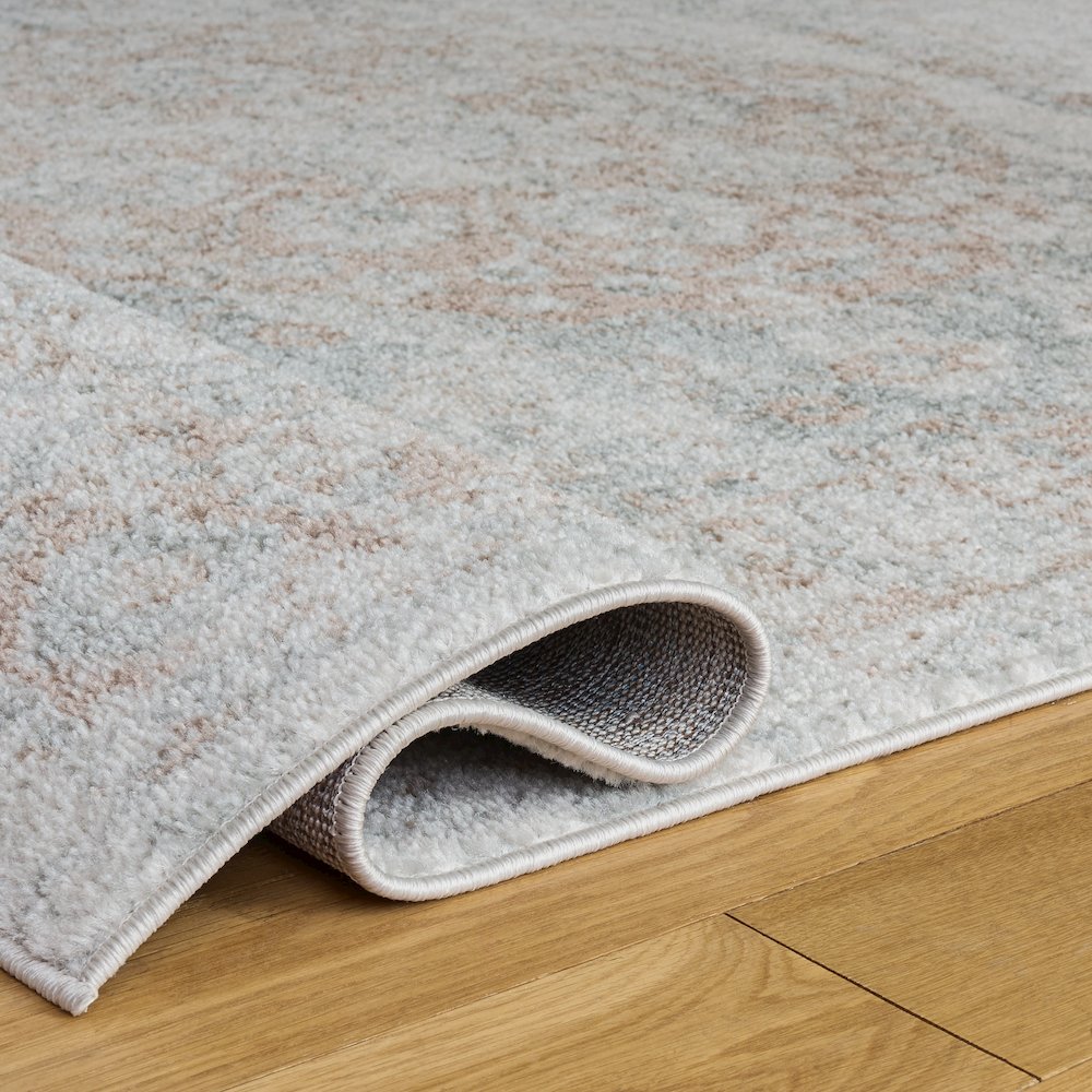 Madison Octagon Medallion Rug - Grey - 3'-0" x 5'-0"