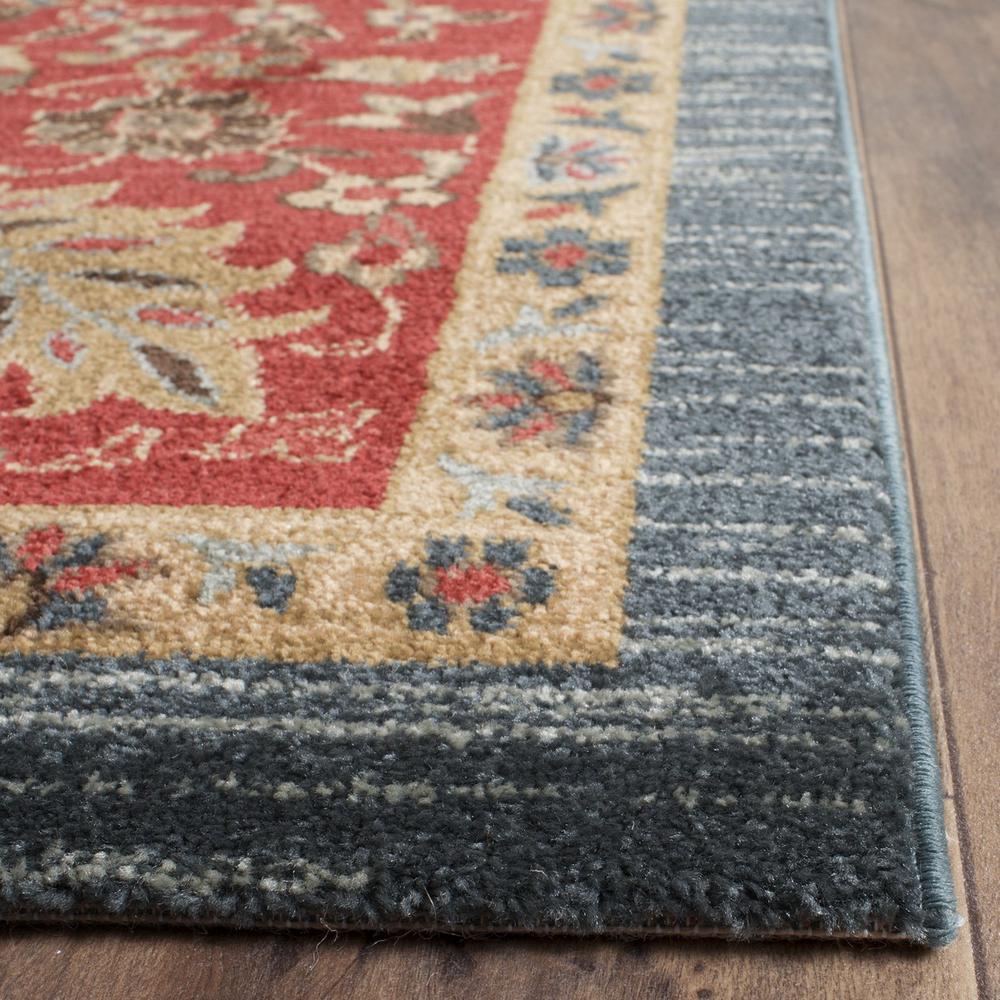 MAHAL, NAVY / RED, 11' X 16' RECTANGLE, Area Rug, MAH655C-1116