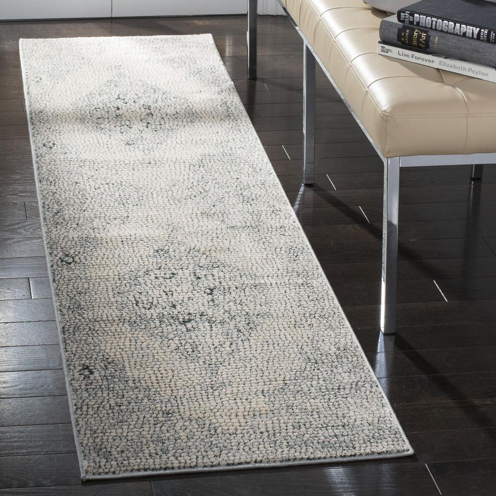MARSEILLE 400, LIGHT SAGE, 2' X 8', Area Rug, MAR410W-28