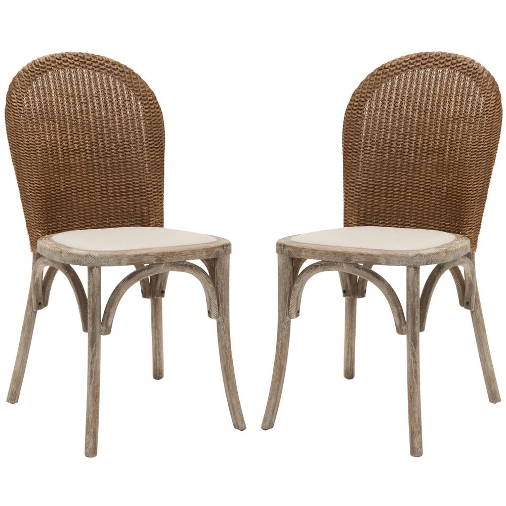 KIONI 19''H RATTAN SIDE CHAIR (SET OF 2)