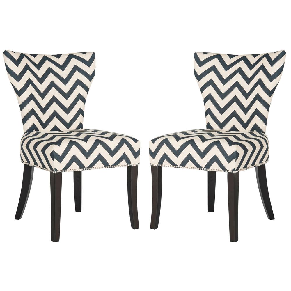 JAPPIC 20''H RING SIDE CHAIR - SILVER NAIL HEADS