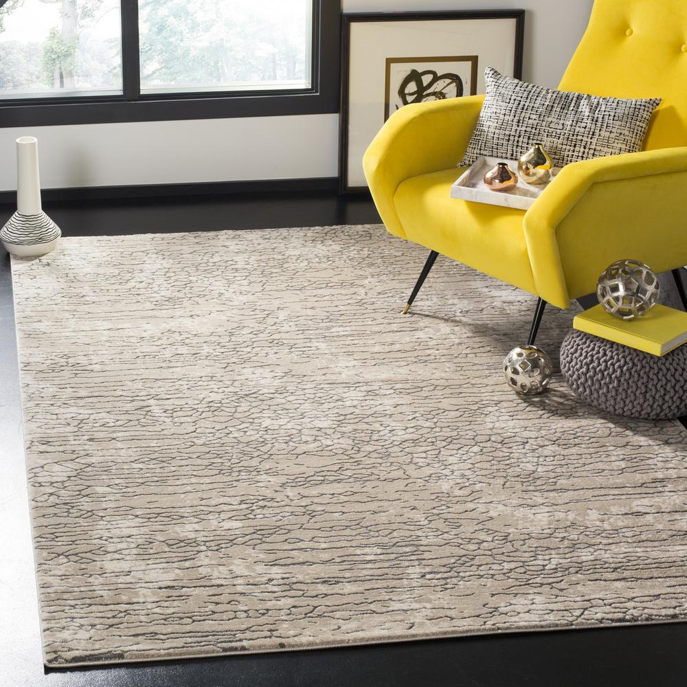 MEADOW 100, BEIGE, 4' X 6', Area Rug, MDW170B-4
