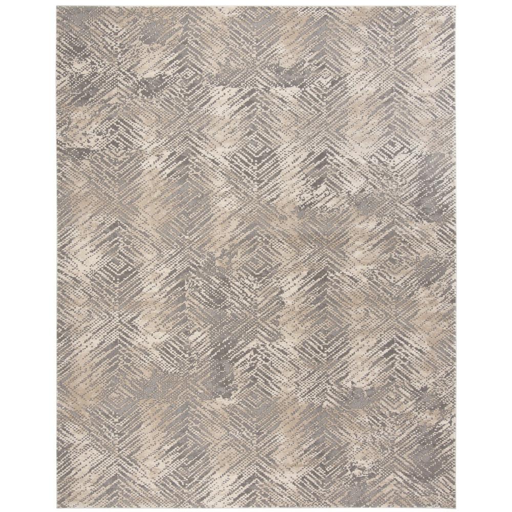 MEADOW, IVORY / GREY, 8' X 10', Area Rug, MDW338A-8