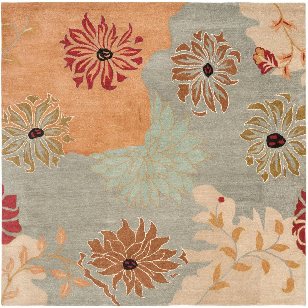 METRO, MULTI, 7' X 7' Square, Area Rug
