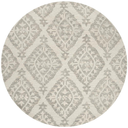 MICRO-LOOP, LIGHT GREY, 5' X 5' Round, Area Rug