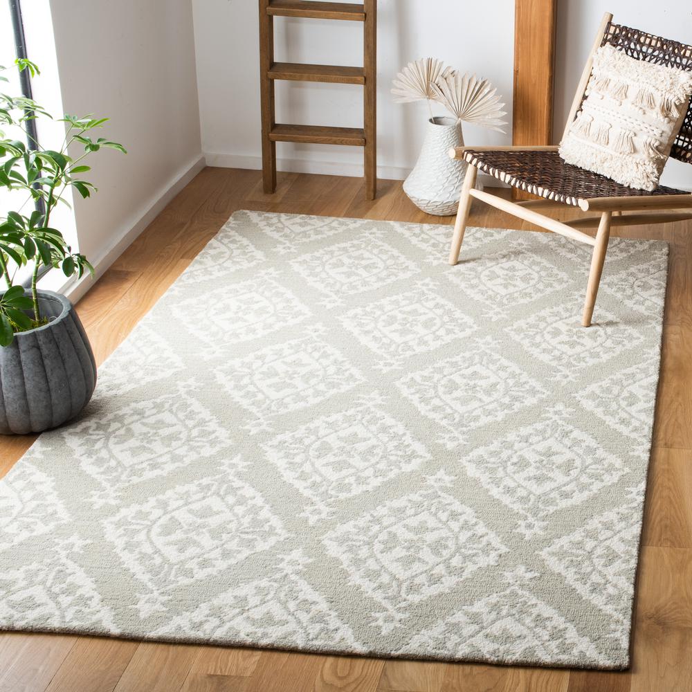 MICRO-LOOP, SAGE, 5' X 8', Area Rug