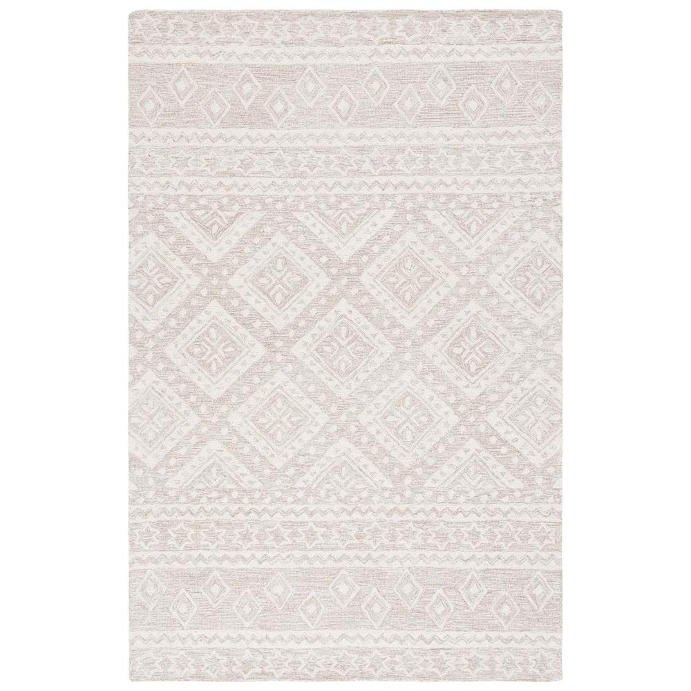 MICRO-LOOP, BEIGE / IVORY, 5' X 8', Area Rug