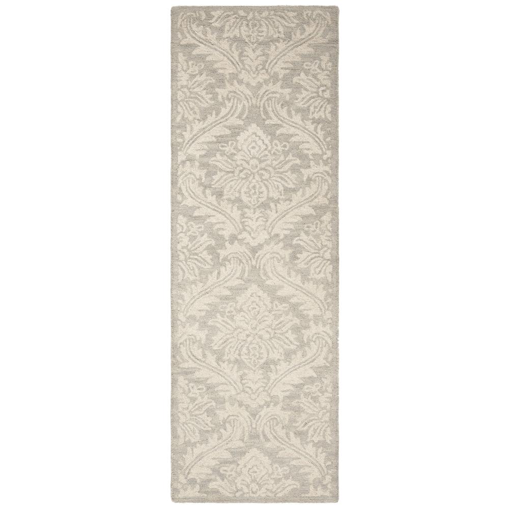 MICRO-LOOP, SILVER, 2'-3" X 7', Area Rug