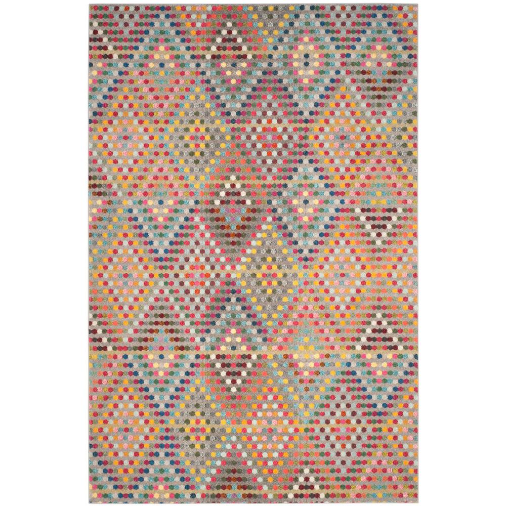 MONACO, MULTI / BEIGE, 6'-7" X 9'-2", Area Rug