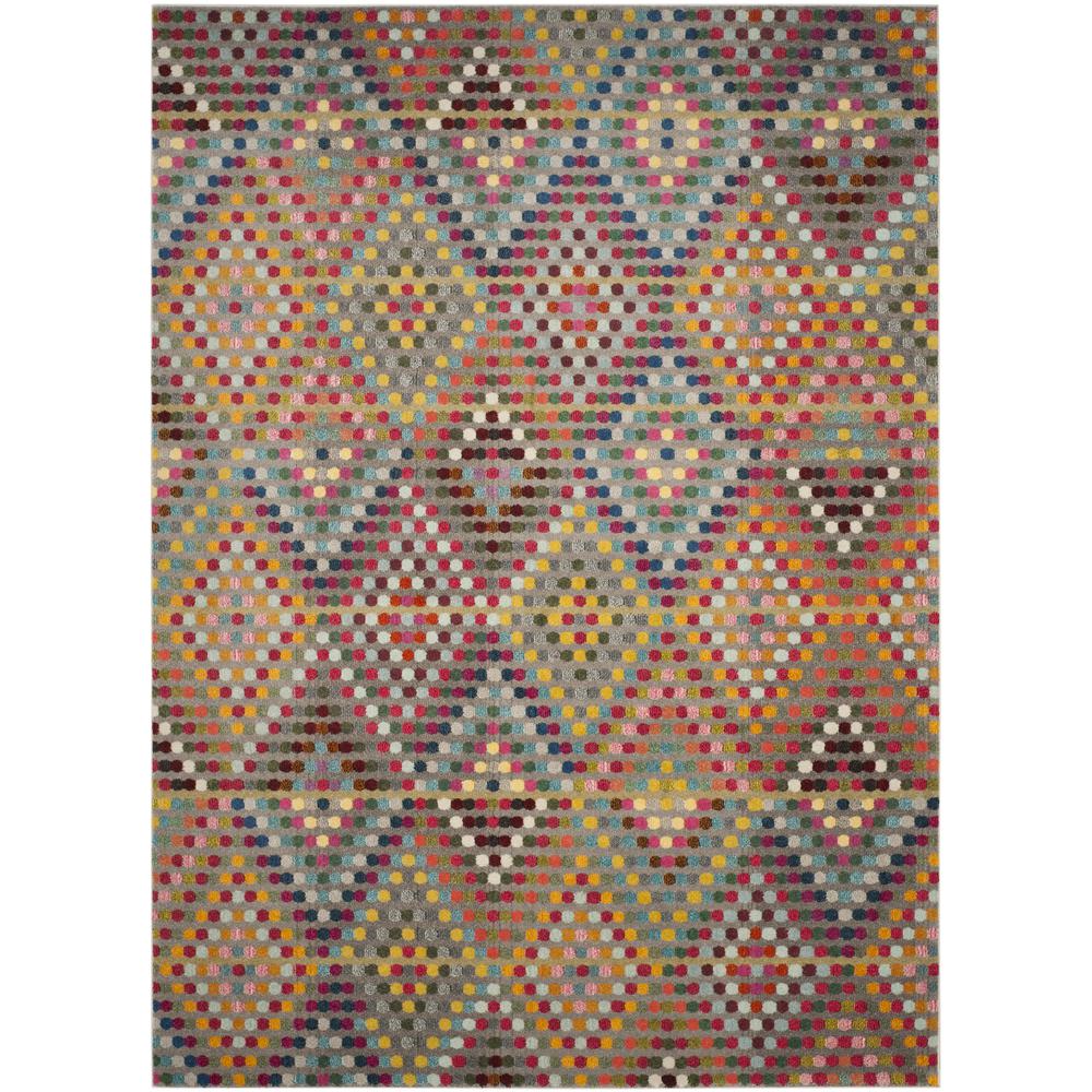 MONACO, MULTI / BEIGE, 8' X 11', Area Rug