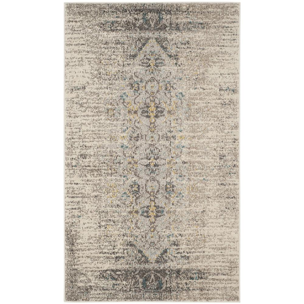 MONACO, GREY / MULTI, 3' X 5', Area Rug, MNC209G-3