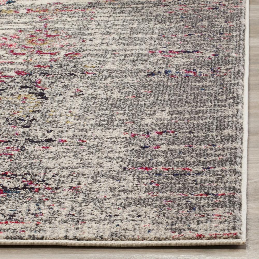 MONACO, GREY / IVORY, 10' X 14', Area Rug
